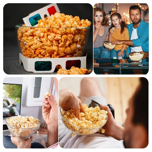 Popcorn Maker Household Healthy Hot Air Oil Free Corn Machine Popcorn For  Kitchen Kids Home-made Diy Popcorn Movie Snack Sonifer