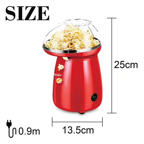 Popcorn Maker Home Popcorn Making Machine 1200w High Power Small