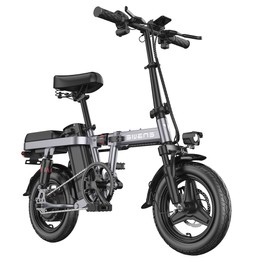ENGWE T14 Folding Electric Bicycle 350W Brushless Motor 14 Inch Tire