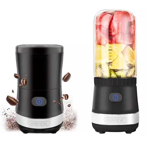 HiBREW 70W Portable Coffee Bean Grinder Blender, DC 5V USB