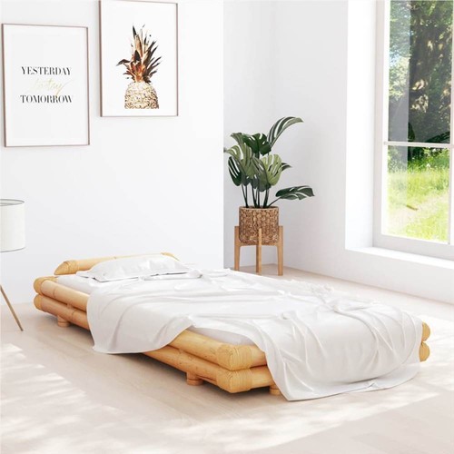 Bed Frame Bamboo 90x200 cm Single