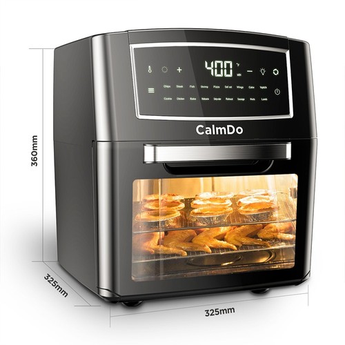 Calmdo AF120CDEU 1500W 12L Air Fryer Toaster Oven