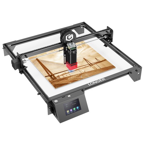 LONGER RAY5 10W Laser Engraver, 0.06×0.06mm Laser Spot, Offline Carving, 32-Bit Chipset