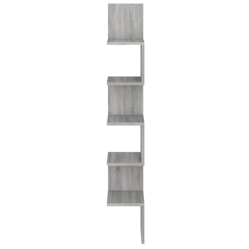 Sonoma Standing Shelf Walnut & Grey