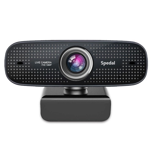 Spedal MF922 Webcam für Streaming HD 1080P PC-Kamera mit Mikrofonen, kompatibel mit Xbox One MacBook Windows und OBS