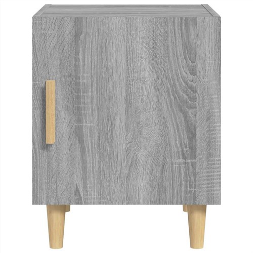Nachttisch aus grauem Sonoma-Holz