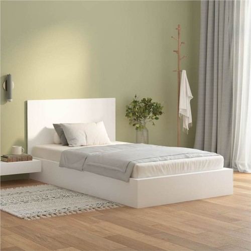 Bettkopfteil Weiß 120 x 1,5 x 80 cm Holzwerkstoff