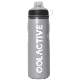 Bike Water Bottle Cycling Squeeze Bottle Grey