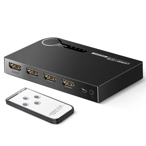Ugreen 4K HDMI Switch for Xiaomi Mi Box 3 In 1 Out HDMI Switcher