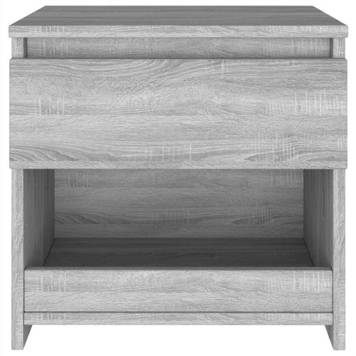 Bedside Cabinets 2 pcs Grey Sonoma 40x30x39 cm Engineered Wood