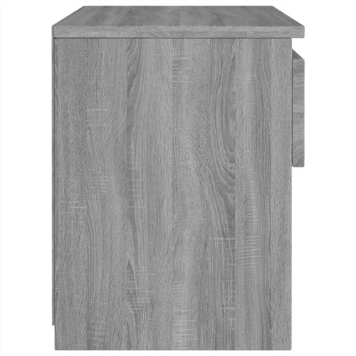 Bedside Cabinets 2 pcs Grey Sonoma 40x30x39 cm Engineered Wood