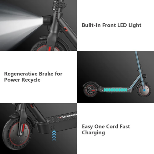 CDAV] Trottinette électrique iScooter i9Max - 500W, 42V 10Ah charge  maximale 120kg, suspensions avant-arrière (Vendeur Tiers) –