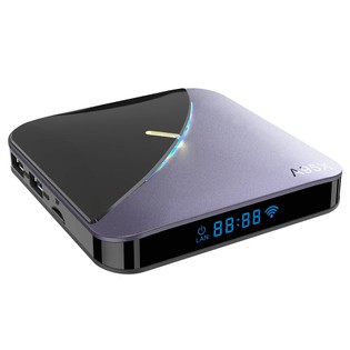 A95X F3 Air II TV BOX Android 11 Amlogic S905W2 Quad Core ARM Cortex A53 2G RAM 16GB ROM 2.4G+5G WiFi 4K AV1 RGB Light