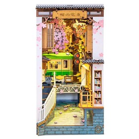 ROBOTIME TGB01 Miniature House Book Nook Kit