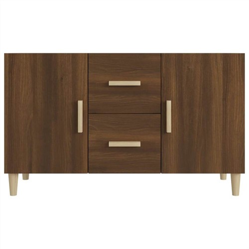 Sideboard Eiche braun 100x36x60 cm Holzwerkstoff