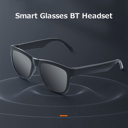 Lenovo Lecoo C8 Smart Music Bluetooth 5.0 Sunglasses - Black