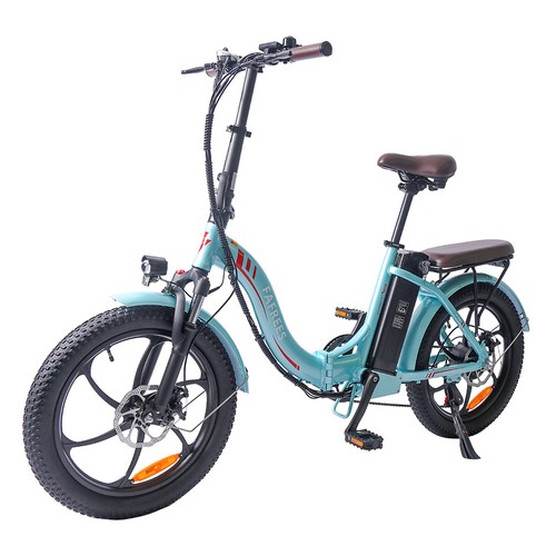 F20 Pro Elektrofahrrad 20 Zoll 25 km/h 36 V 18 Ah 250 W – Blau