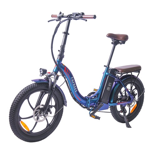 F20 Pro elcykel 20 tum 25Km/h 36V 18AH 250W - Deep Blue