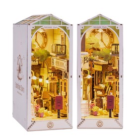 Robotime TGB01 Rolife Sakura Densya 3D Wooden DIY Miniature House Book –  JoyToy World