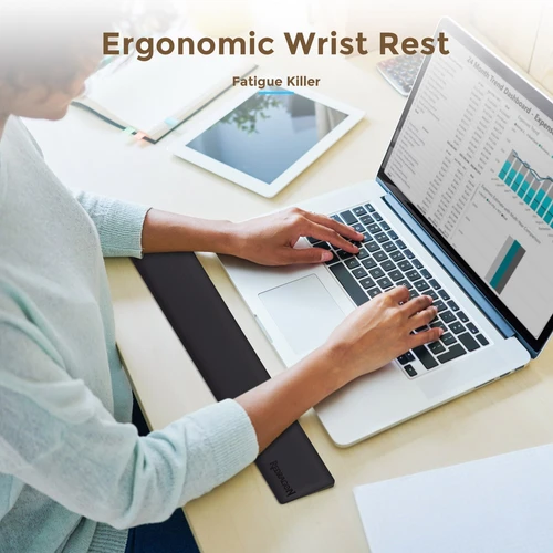 Redragon Computer Keyboard Wrist Rest Pad, Ergonomic Soft Memory