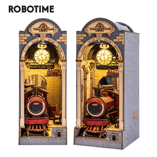 Robotime DIY House - Time Travel House Book Nook - Puzzle