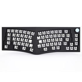 FEKER Alice 80 68key 65 Joint Hot Swappable Split WiredWireless Mechanical Keyboard DIY Kit NorthFacing LED Light  Noir