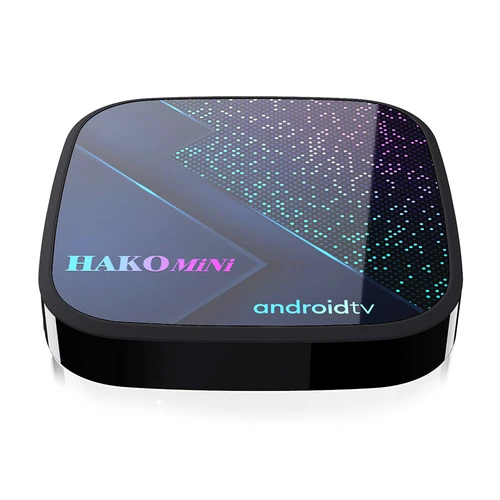 HAKO Pro Android 11 TV Box 4GB RAM 32B ROM Amlogic S905Y4-B 2.4G/5G Dual  WiFi BT 5.0, AV1, H.265, VP9, HDR 10+, Supports Netflix, Prime Video 4K HDR  Box
