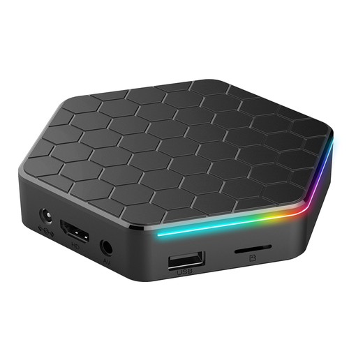 T95Z Plus TV BOX Android 12 Allwinner H618 2GB RAM 16GB ROM 2.4G+5G WIFI Bluetooth 5.0 WiFi 6 - EU-kontakt