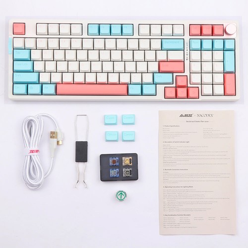 【アキティー】 Presenting The AJAZZ AK966: 96-Key Compact Hot-Swappable Keyboard