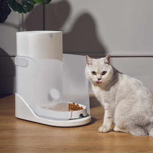 CATLINK CL-F-01 Cat Food Feeder, 3.5L Pet Smart Food Dispenser, Data Tracking, Dual Power Support, App Remote Control