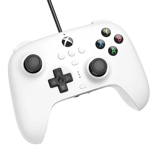 8Bitdo Ultimate Wired Controller para Xbox Series X, Xbox Series S, Xbox  One, Windows 10 & Windows 11 - Con licencia oficial (Blanco) - blanco  Edition : : Belleza