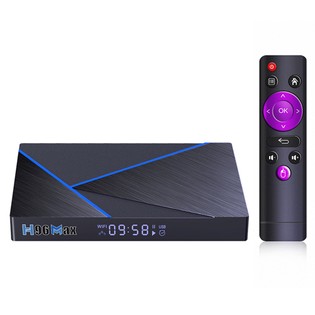 H96 MAX V56 Android 12 RK3566 2GB/16GB TV BOX 1.8GHz 2.4G+5G WIFI Gigabit LAN 8K decode – EU Plug