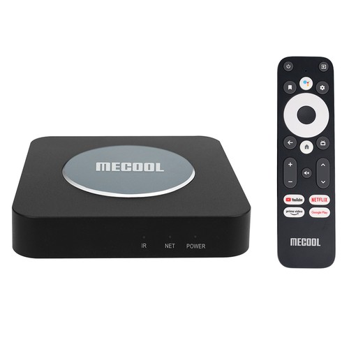 MECOOL KM2 Plus Deluxe Android TV Box With Netfilx 4K Certified Doby  Atmos/Doby Vision 4+32G WiFi6 1000M LAN BT5.0 Media Player