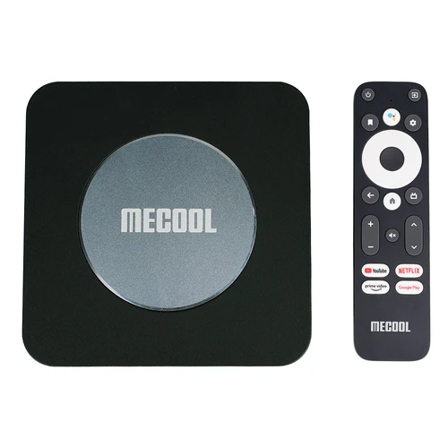  MECOOL KM2 Android TV Netflix 4K with Google Assistant Build in  4K HDR Streaming Media Player Google Certified Free HDMI Cable : Electronics