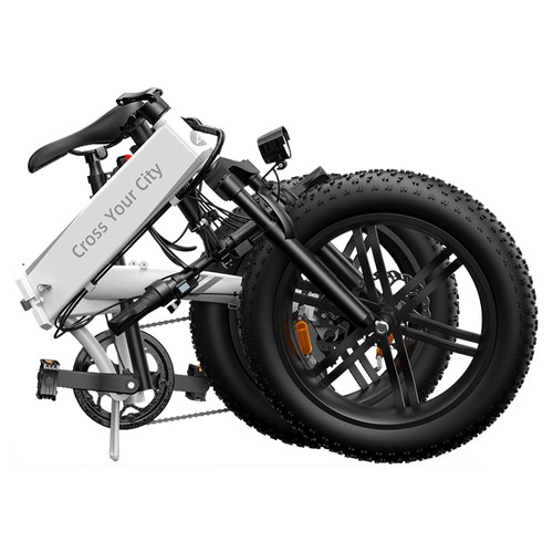 ADO A20F+ Electric Folding Bike 250W Motor 10.4Ah Battery White