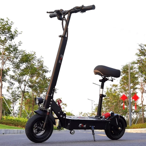 Scooter électrique de moteur de FLJ SK1 1200W 10 pouces 35AH 45km