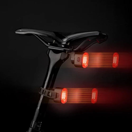 ROCKBROS Q4 Bike Taillight Smart Auto Brake Sensing USB Light