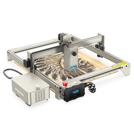 ATOMSTACK S20 Pro 20W Laser Engraver Cutter with Air Assist Kits Focus-Free Quad-core Diode Laser 0.08 x 0.1mm Compressed Spot Offline Engraving 400x400mm