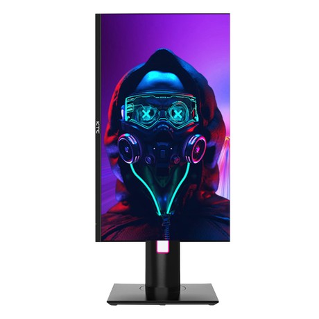 KTC H27T22 27-inch Gaming Monitor 2560x1440 QHD 16:9 ELED 170Hz Fast IPS Panel Screen 1ms GTG Response Time 99% sRGB HDR10 Low Motion Blur Compatible with FreeSync G-SYNC USB 2xHDMI2.0 2xDP1.4 Audio Out Horizontal & Vertical Rotated VESA Mount