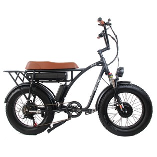 GOGOBEST GF750 Electric Bicycle 20 Inch 1000W*2 Dual Motors Black
