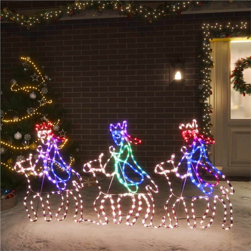 Christmas Three Wise Men Figure with 504 LEDs