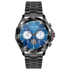 SENBONO MAX7 Smartwatch Bluetooth Calling Watch Stalowy pasek