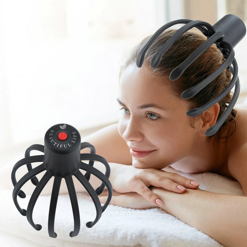 Multi claw Electric Scalp Massager Black