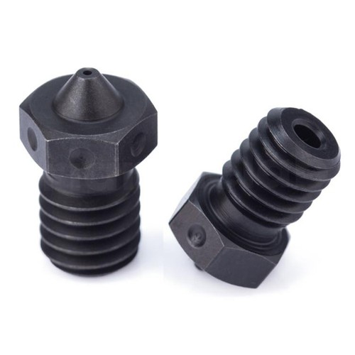 Trianglelab E3D V6 0,4 mm Düsen aus gehärtetem Stahl, Drucken von PEI/PEEK/Kohlefaser-Filament, für V6 Hotend