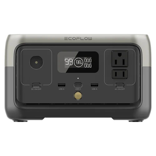 EcoFlow RIVER 2 Portable Power Station, 256Wh LiFePO4 (Geekbuying United States)