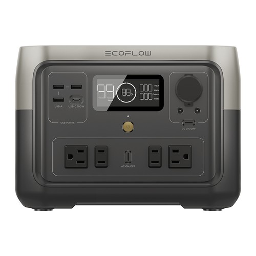 【EcoFlow】RIVER 2 MAX(512wh)＋専用ケース 　セット 楽天市場】【クーポン利用で52,250円 8/4 0時~】EcoFlow