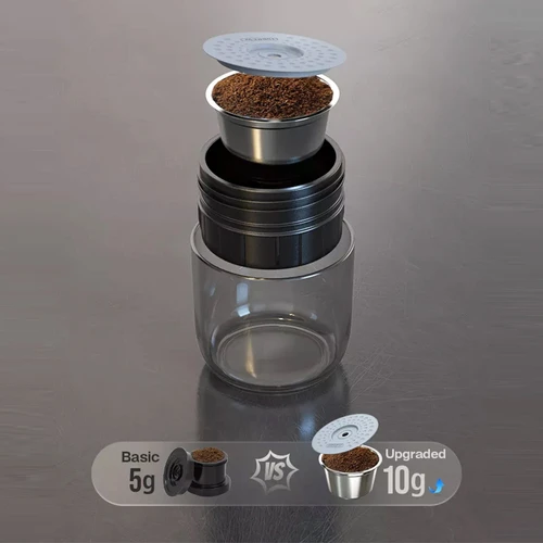 HiBREW H4A 80W Macchina da caffè portatile per auto con confezione