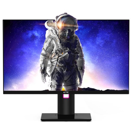 KTC H27T22 27-inch Gaming Monitor 2560x1440 QHD 16:9 ELED 170Hz Fast IPS Panel Screen 1ms GTG Response Time 99% sRGB HDR10 Low Motion Blur Compatible with FreeSync G-SYNC USB 2xHDMI2.0 2xDP1.4 Audio Out Horizontal & Vertical Rotated VESA Mount