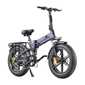 ENGWE ENGINE Pro دراجة كهربائية قابلة للطي 750 واط 48 فولت بطارية 16Ah رمادي