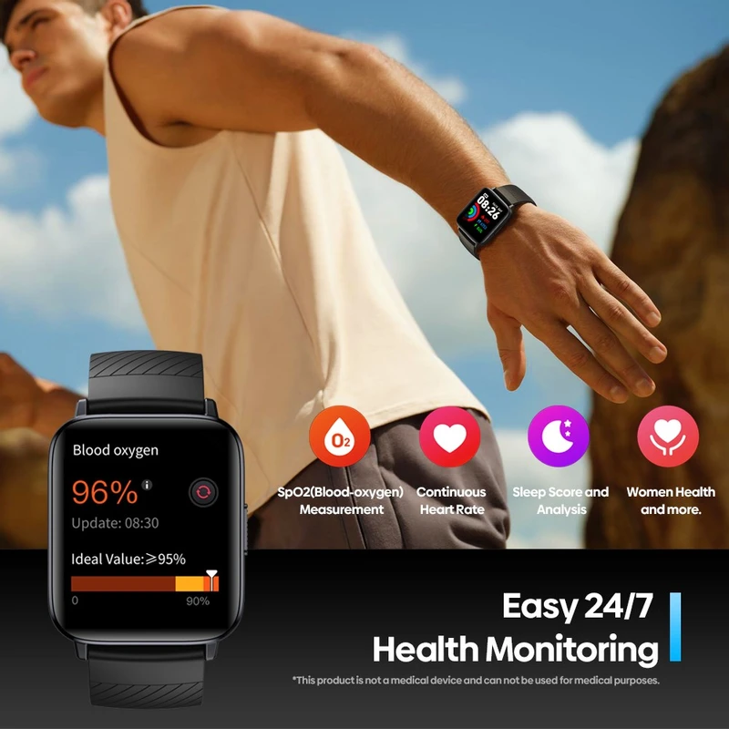 Zeblaze Swim GPS Swimming Smartwatch Black